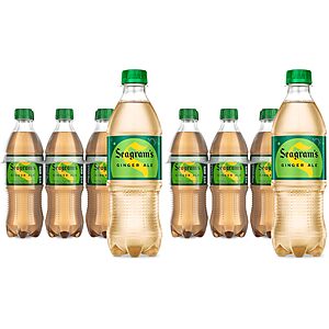 12-Pk 16.9-Oz Seagram's Ginger Ale Soda $6.25 w/ S&S