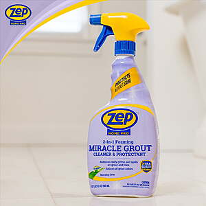 32-Oz Zep Home Pro Foaming Miracle Grout Cleaner & Protectant + $1.50 Walmart Cash $5.50 or less + Free Pickup