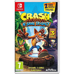 Crash Bandicoot N. Sane Trilogy (Switch)