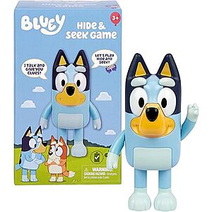 Bluey Hide and Seek Game Electronic Interactive Articulated Figure w/Dance Mode $8.39 + Free Shipping w/ Prime or on $35+