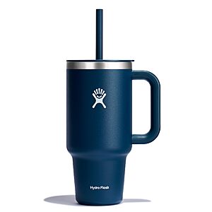 Hydro Flask 32-Ounce Insulated Stainless Steel Travel Tumbler w/ Handle, Lid & Straw (Indigo) $16.83 + Free Shipping w/ Prime or on $35+