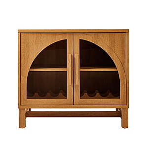 Better Homes & Gardens Juliet Bar Cabinet w/ Storage (Light Honey) $123 + Free Shipping