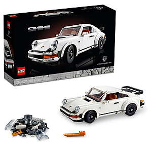 1458-Pc LEGO Icons Porsche 911 2-in-1 Turbo & Targa Model Car Building Kit (10295) $99 + Free S&H