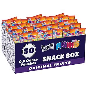 Prime Members: 50-Pk 0.8-Oz Welch's Fruit Snacks $9.05 w/ S&S + Free S&H