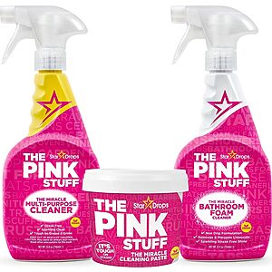 3-Pk Stardrops The Pink Stuff Cleaning Bundle $11.45 w/ S&S