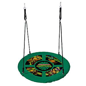 40" Saucer Disc Tree Swing for Kids w/ Adjustable Ropes (Superman, Batman, Teenage Mutant Ninja Turtles) $14.82 + Free Shipping w/ Walmart+ or on $35+