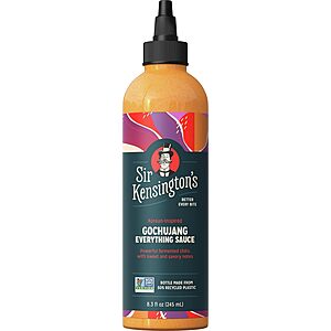 8.3-Oz Sir Kensington's Gochujang Everything Sauce $3.06 w/ S&S + Free Shipping w/ Prime or on $35+