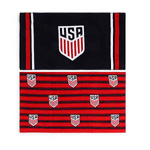 2-Pk 16" x 28" USA Rally Towels (Multicolor, Navy or Red)