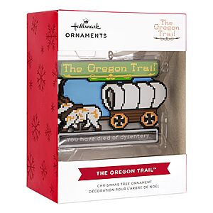 3" Hallmark The Oregon Trail Christmas Ornament