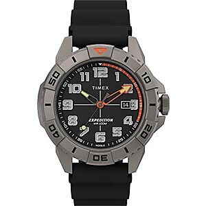 41mm Timex Men's Expedition North Ridge Watch w/ Black Dial & Band $63.11 + Free Shipping