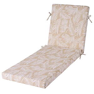 Better Homes & Gardens 72" x 23" Outdoor Chaise Lounge Cushion (Palm Tan) $8 + Free Shipping w/ Walmart+ or on $35+