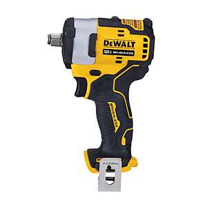 DEWALT XTREME 12V Max Brushless 1/2" Cordless Impact Wrench (Tool Only) $89 + Free Shipping