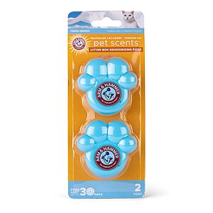 2-Pack Arm & Hammer Pets Cat Litter Box Deodorizer Pods (Fresh Breeze) $3.29 w/ S&S + Free Shipping w/ Prime or on $35+