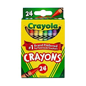 School Supplies Sale: 12-Ct Crayola Colored Pencils $1, 24-Ct Crayola Crayons $0.50 & More + Free Pickup