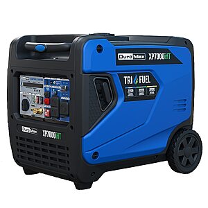 DuroMax XP7000IHT 7000W Tri-Fuel Portable Inverter Generator $1499 + Free Shipping