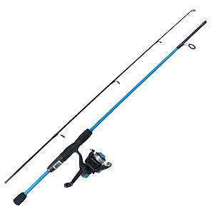 Ozark Trail Wayfarer Fiberglass Spinning Fishing Rod & Reel Combo (Blue) $9.97 + Free Shipping w/ Walmart+ or on $35+