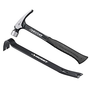 Select Home Depot Stores: Husky 20-oz. Steel Rip Hammer + 15" Wrecking Bar $13.50 + Free S/H