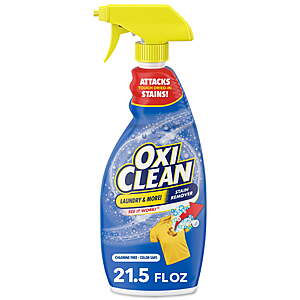 21.5-Oz OxiClean Laundry Stain Remover Spray + $2 Walmart Cash