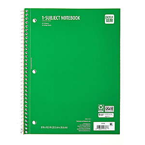 70-Sheet Pen+Gear 1 Subject Notebooks (Various) $0.35 
