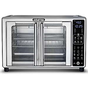 Gourmia 24L French Door 6-Slice Digital Toaster Oven Air Fryer $89 + Free S&H