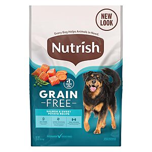 11.5-Lb Rachael Ray Nutrish Grain-Free Salmon & Sweet Potato Dry Dog Food $14 w/ S&S + Free Shipping w/ Prime or on $35+