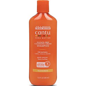 13.5-Oz Cantu Sulfate-Free Cleansing Cream Shampoo w/ Shea Butter $3.17 w/ S&S + Free Shipping w/ Prime or on $35+