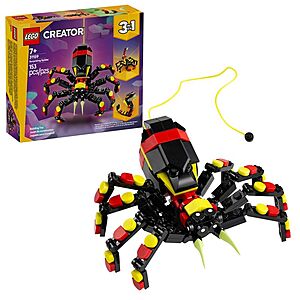 LEGO Creator 3-in-1 Wild Animals Spider, Scorpion & Snake Building Set (31159) $7.19 + Free Store Pickup at Target or Free Shipping on $35+