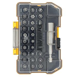 31-Pc DeWALT Security Screwdriver Bit Set w/ Storage Case $15 