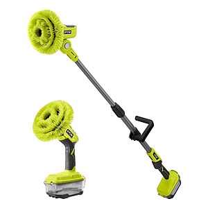 RYOBI ONE+ 18V Telescoping Power Scrubber w/ VORTEX Power Scrubber (Tools Only) $99 + Free S&H
