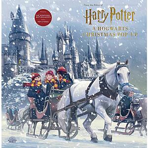 Harry Potter: A Hogwarts Christmas Pop-Up Advent Calendar Hardcover Book $14.48 + Free Shipping w/ Prime or on $35+