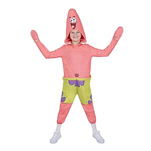 SpongeBob SquarePants Kids' Onesie Premium Costume Bodysuit (Patrick, Medium) $7.47 + Free Shipping w/ Prime or on $35+ $7.46