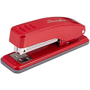 Swingline Cub Compact Metal Desktop Stapler (Red) $6.85 + Free Shipping w/ Prime or on $35+