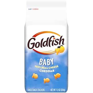 7.2-Oz Goldfish Baby Cheddar Cheese Crackers: 3 for $4.59 ($1.53 each) w/ S&S + Free Shipping w/ Prime or on $35+