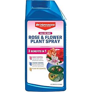 32-Oz BioAdvanced All-in-One Rose & Flower Plant Care Concentrate $10.05 w/ S&S