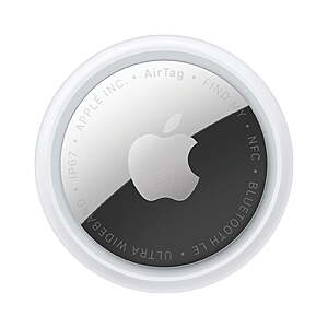 Apple AirTag 2nd Generation Item Tracker $24 + Free Shipping w/ Walmart+ or on $35+