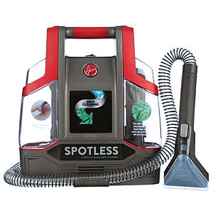 Hoover Spotless Portable Carpet & Upholstery Spot Cleaner w/ 5-Oz Pet Solution $65 + Free Shipping