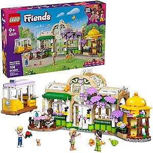 1138-Piece LEGO Friends Plant Café & Flower Shop Building Set (42671) $68 + Free Shipping