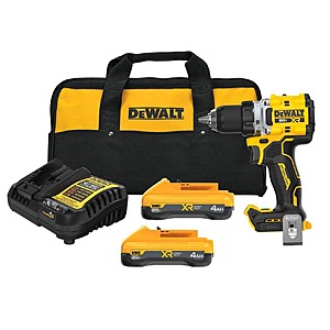 Select Stores: DeWALT 20V XR Brushless 1/2" Drill/Driver Kit w/ 2x 4Ah Batteries $134.50 (In-Store Only)