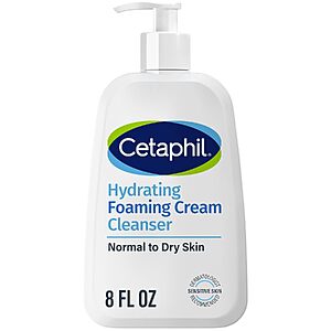 8-Oz Cetaphil Cream to Foam Hydrating Facial Cleanser $6.35 w/ S&S