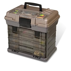 [Prime] Plano Guide Series StowAway 4-By Rack System Tackle Box w/ 4 3700 Utility Boxes $43.48 + Free Shipping