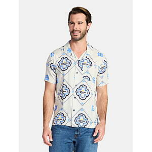 Corona Men's Graphic Button-Up Shirt (2 Colors, Select Sizes) from