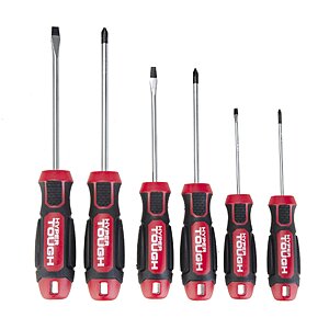 6-Piece Hyper Tough Slotted & Phillips Screwdriver Set $7.43 + Free Shipping w/ Walmart+ or on $35+