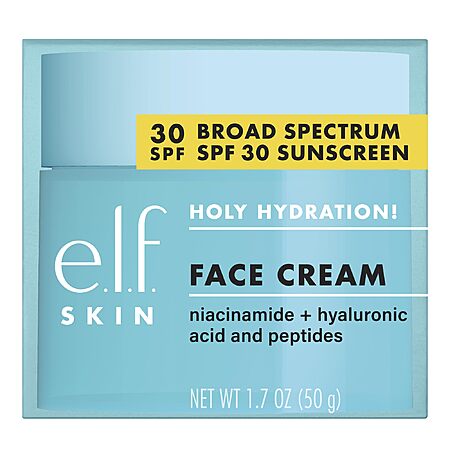 e.l.f. Hydro SPF 30 Face Cream for $7!