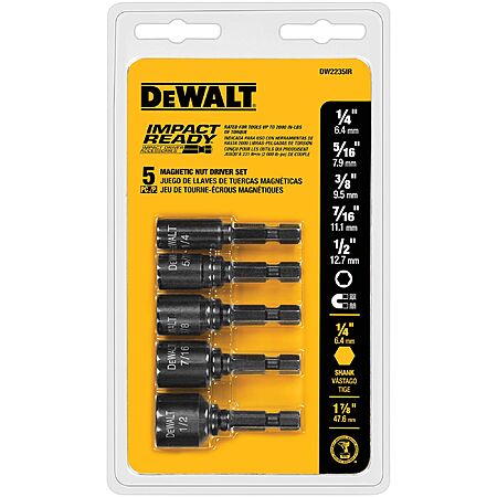 50% Off DEWALT Nutsetter Impact Driver Bit Set