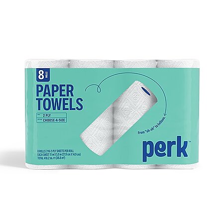 8-Pack Perk Paper Towels Just $8.83!
