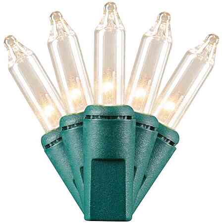Save 75% on Select Home Accents Holiday X-mas Lights: 300 Clear Incandescent Mini String Lights $2.48 & More at Home Depot w/ Free Store Pickup