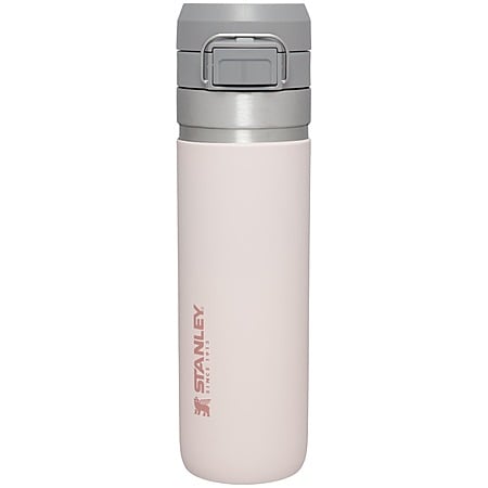 Save 50% on select Stanley Water Bottles & Tumblers: 24-Oz Stanley Stainless Steel Insulated Water Bottle (Rose Quartz) $12.50 & More + Free In-Store Pickup at Lowe's