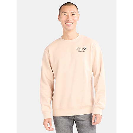 Chevrolet Corvette Men's Graphic Print Sweatshirt w/ Long Sleeves (Sand) $8.48 + Free S&H w/ Walmart+ or on $35+