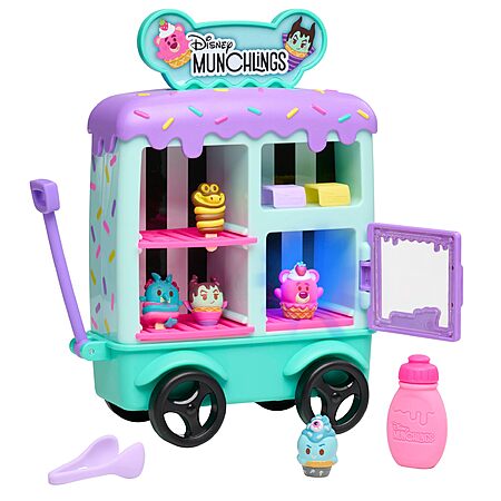 13-Piece Just Play Disney Munchlings Ice Cream Cart Color Change Figure Playset $7.70 + Free Shipping w/ Prime or on $35+