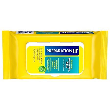 48-Count Preparation H Hemorrhoid Flushable Wipes w/ Witch Hazel $3.79 w/ S&S + Free Shipping w/ Prime or on $35+